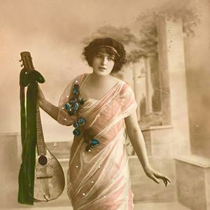 RARE VINTAGE 20th Century Postcard 1919 Nederland